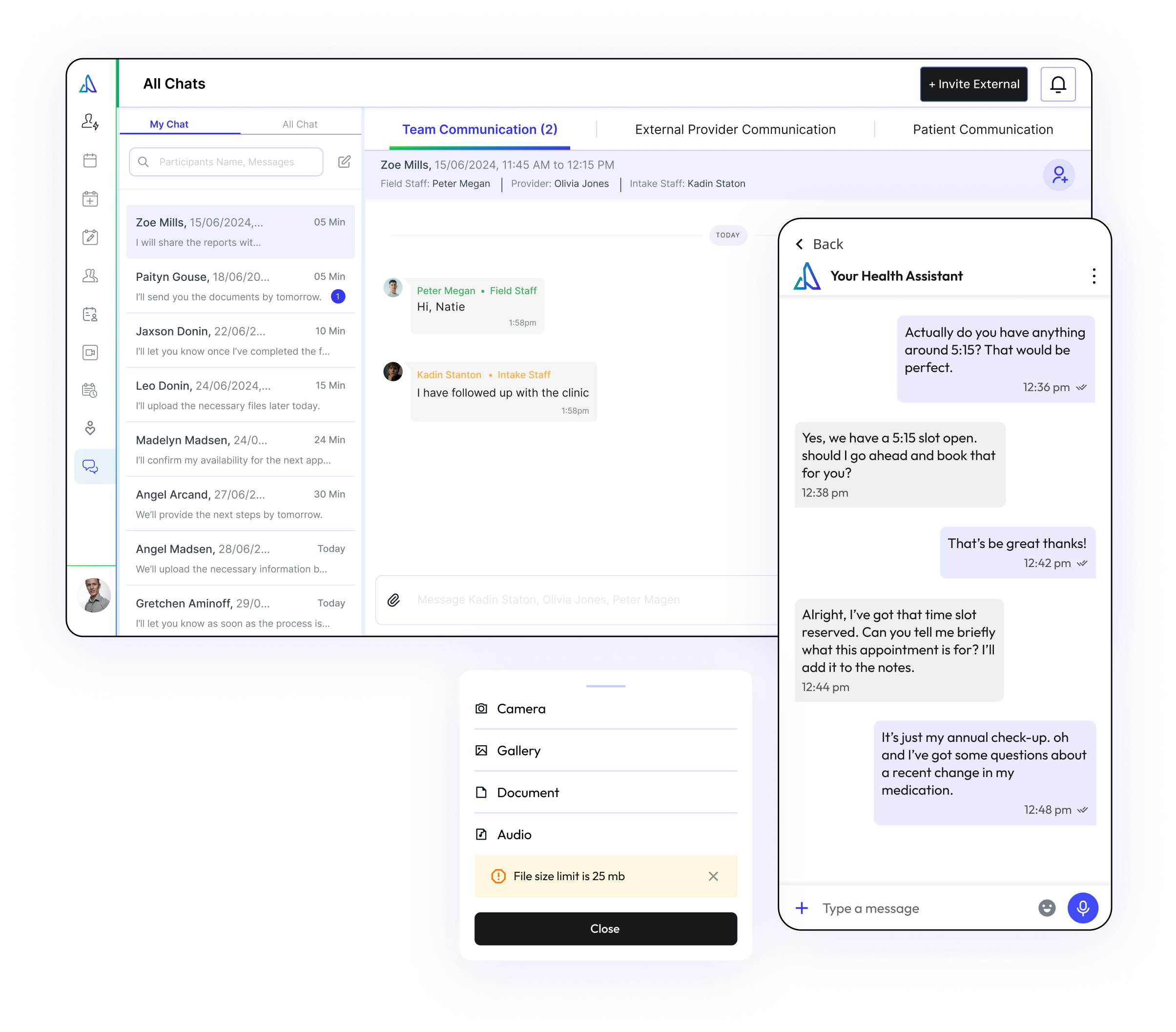 Integrations & Provider Workflow Automation